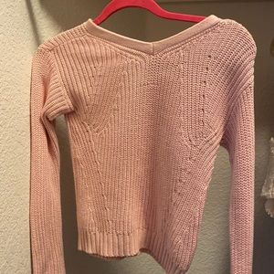 Cropped sweater